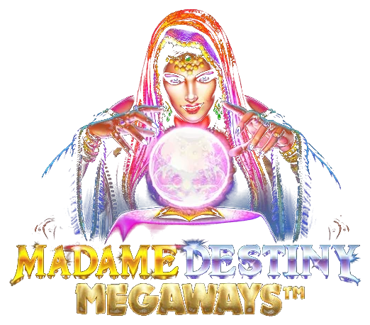 Madame Destiny Megaways slot logo