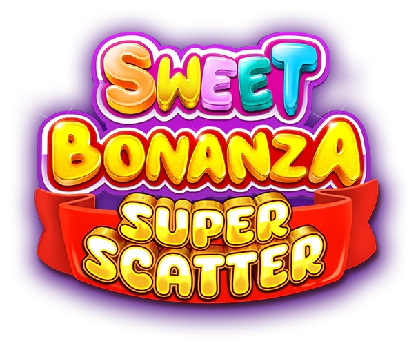 Sweet Bonanza Super Scatter slot logo
